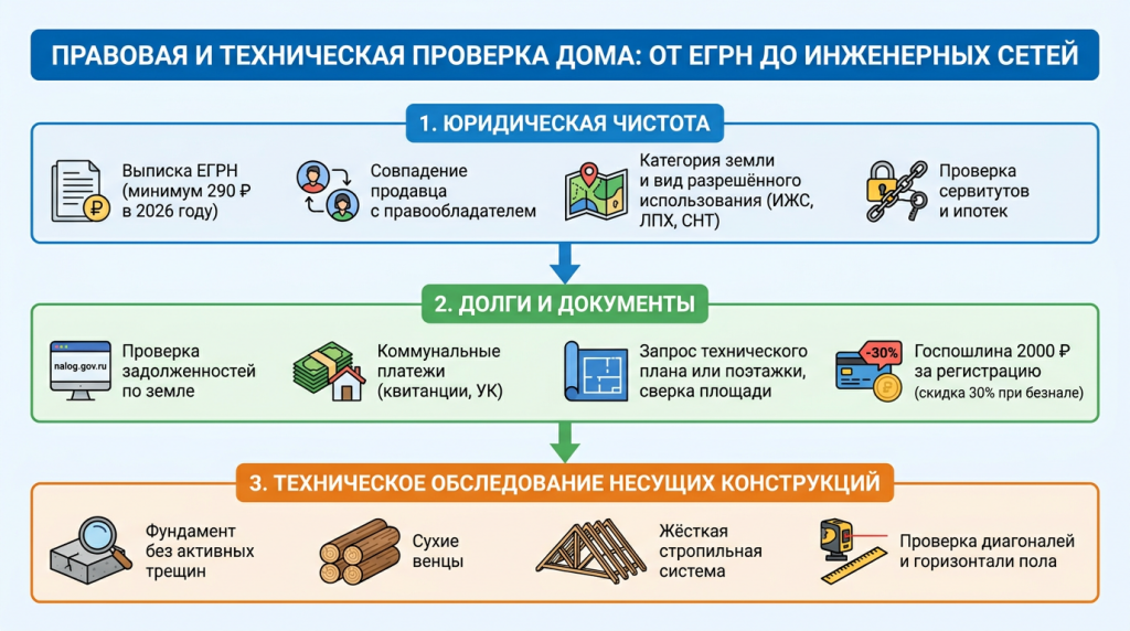 Правовая и техническая проверка дома